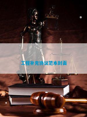 Bsport体育入口：工程补充协议范本封面(图1)