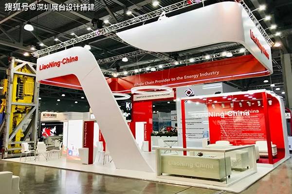 广州华南国际印刷工业展览会展台搭建设计(图2)