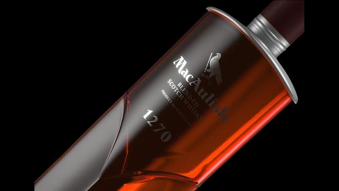 将酒瓶设计成宝剑造型的威士忌酒瓶型包装设计烈酒公司分享(图3)